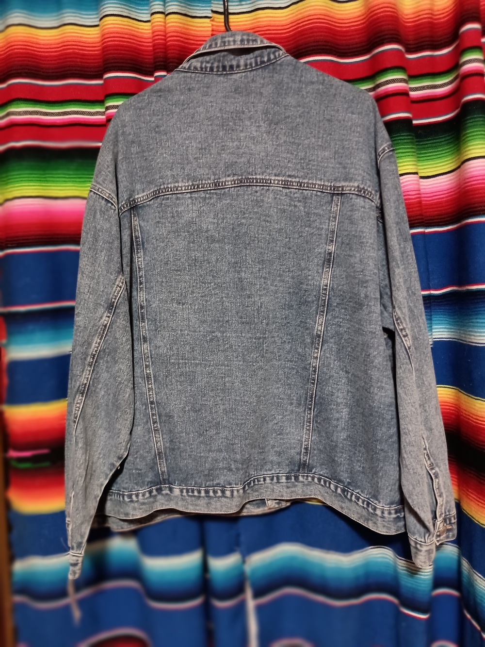 NWT Madden Girl Studded Blue Denim Jacket 4X - Picture 5 of 8